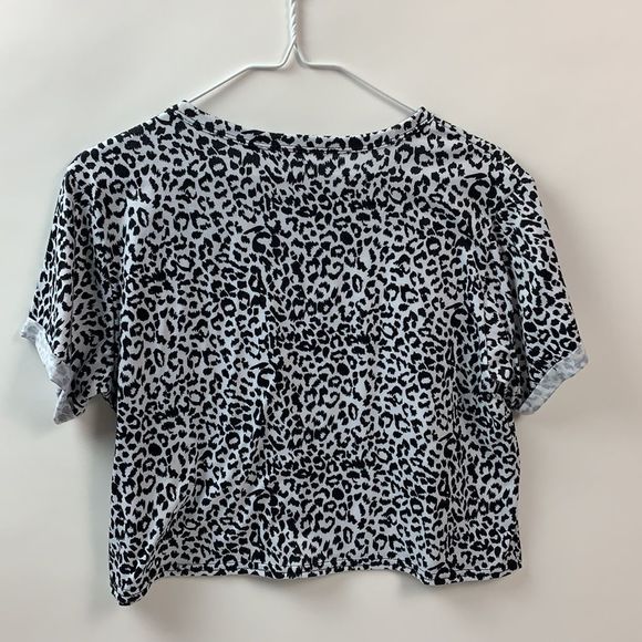 PLT Leopard Crop Top - NWOT - Picture 4 of 4